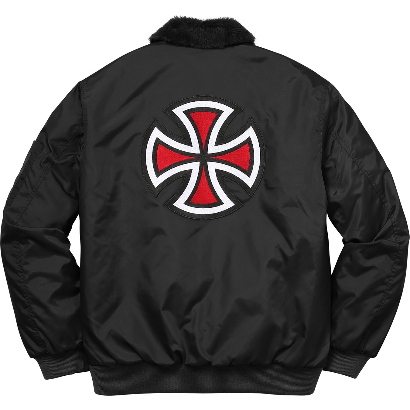 Supreme®/Independent® Fur Collar Bomber Jacket view 5
